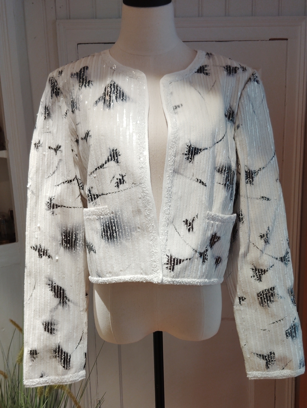Derek Lam 10 Crosby Women's Cameron Sequined Jacket